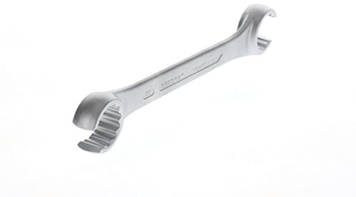 GEDORE Doppelringschlüssel offen, SW 46+50 mm, 15degree abgewinkelt, 12-kant, UD-Profil, Schraubenschlüssel, 400 46X50