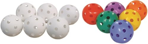 Idemasport - Set mit 6 bunten Unihockey-Bällen
