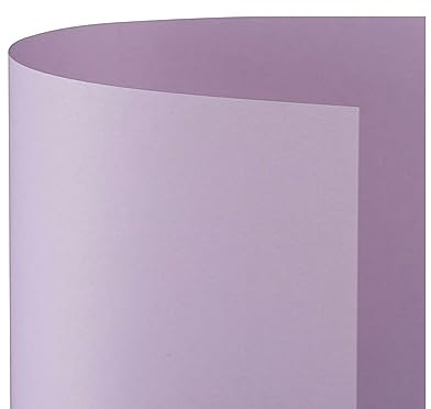 CARTONCINO BRISTOL 50X70 PZ.25 LISCIO LILLA 6