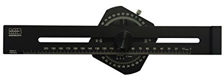 Streichmaß mit Gradmesser (200-300mm)