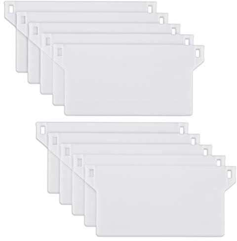 30 Stück 89 mm (3,5 Zoll) Vertikale Blind Weiß Bottom Weights Lamellen