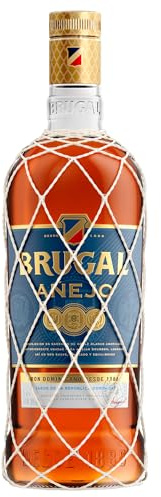 Brugal Añejo Ron Dominicano Superior Envejecido en Barrica de Roble 1L