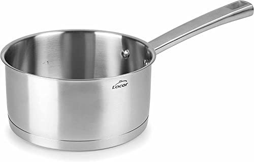 Suinga Cazo recto de acero inoxidable. Varios modelos. (1 Litro - 14 cm)