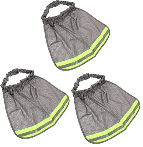 DOITOOL Arbeiterhut Sonnenblende Ny Hüte Für Herren Herrenvisier Nackenschutz Für Bauhelme Schutzhelm Sonnenschutz Helm Sonnenschutz Schutzhelm Bauhutabdeckung 3St