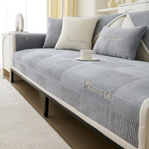 IMSGVIFO Sofabezug Sofaschoner rutschfest 1-4 Sitzer,l Form Sofaüberwurf,Sofa Überzug Ecksofa Pets Dog Couch Überzug Couch Überzug Sofa Überwurf，Sofaschoner