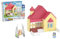 Tile Town Bluey Heeler Home Magnetic Tiles Construction Building Playset with Bluey and Bingo Figures, Kids 3-5+, New Action Tiles for Action Play, Realistic Builds, STEM Creative Toy