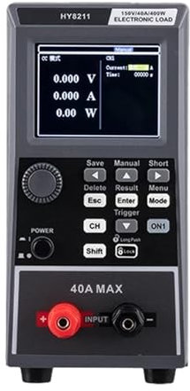 Programmierbarer elektronischer DC-Lasttest-Batteriekapazitätstester, Laden/Entladen 110 V/220 V, 400 W (Size : HY8211)