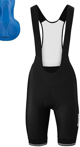 Gonso Sitivo Bib W, Cuissard Court à Bretelles pour Femme, avec Peau de Chamois Sitivo Confort, Haute élasticité et élastique en Silicone antidérapant, Coupe ajustée