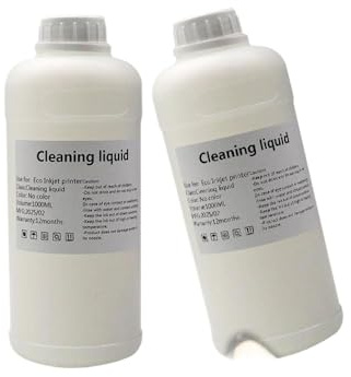 PZPSEQGM Solution de Nettoyage d'encre 1000 ML Compatible avec Mimaki JV300 JV150 JV33 JV34 JV2 JV3 JV4 JV5 SWJ 320 ECO ECO ECO SOLVANT IMPRIMANCE Entreprise