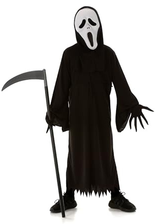 My Illusions Costume di Halloween da mietitore e falce che Howing Reaper per bambini (M 6-8 anni)