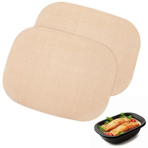 Lámina de horno permanente permanente para accesorios Thermomix TM7, antiadherente, reutilizable, de alta calidad, resistente al calor hasta 250 °C (2 unidades)