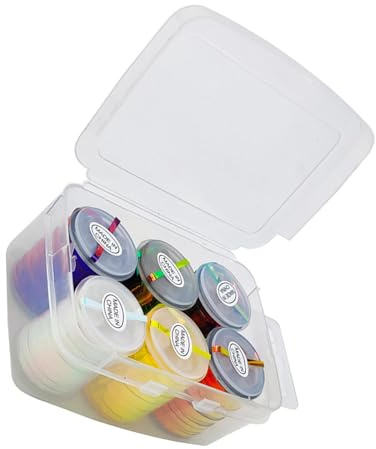 XAGMODSHN Accessori per legare la mosca Filo Tinsel Filo Filo Tinsel Filo Tinsel Fare Fornitura Legatura Starter Set Con Filo