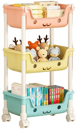 Nuyhadds Organizador de Libros para niños, Organizador de Almacenamiento en n, estación de clasificación de Sala de Juegos, contenedor de Espacio de Aprendizaje, de organización de Dormitorio