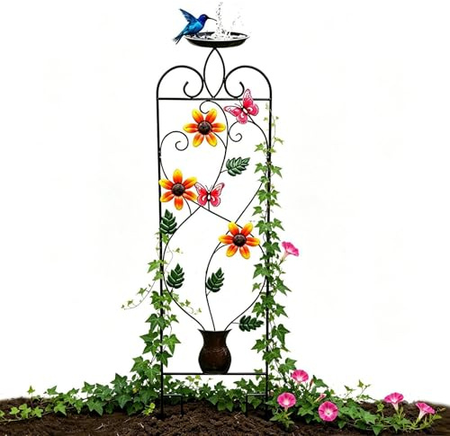 Enrejado para Plantas Soporte de Jardín Resistente a la Intemperie