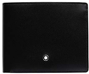 Montblanc MEISTERSTÜCK BRIEFTASCHE No. 05525 5525 Unisex - Erwachsene Portemonnaies, na schwarz (na), 11 cm