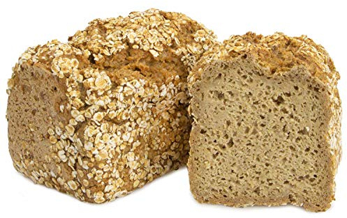Bio Haferbrot glutenfrei 500 g ideal für Haferkur Haferflockenbrot Vollkornbrot vegan reich an Beta Glucan (frisch)
