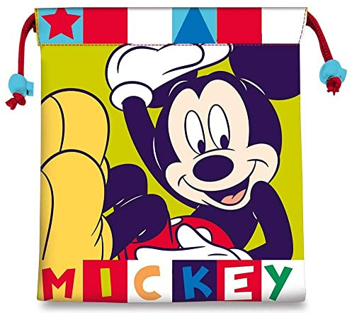 Mickey Mouse Lunchbeutel, Bento-Papier, Lebensmittel-Artikel, Unisex, Erwachsene, Mehrfarbig (Mehrfarbig), Einheitsgröße