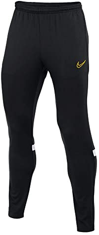 Nike Pantalon Unisexe Dri-fit Academy pour Enfant, Noir/Blanc/doré, 7-8 Ans