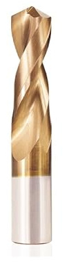 1 pc forets en carbure de tungstène 1.0-12mm foret hélicoïdal revêtement TiCN forets en carbure monobloc pour le forage dur des métaux T-1 pièce 8x40x65