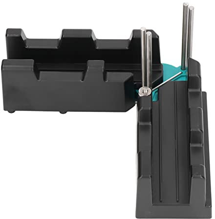 YUMILI Gehrungswinkel-Schneidwerkzeug 2 in 1 ABS Schwarz Hochpräzises Verschleißfestigkeits-Messschabloneninstrument