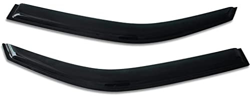 HOWENG 2 pcs Auto Windabweiser für VW Caddy 2005-2020 Fenster Regenschutz Deflector Stick-On Sonnenschutz Visiere Zubehör