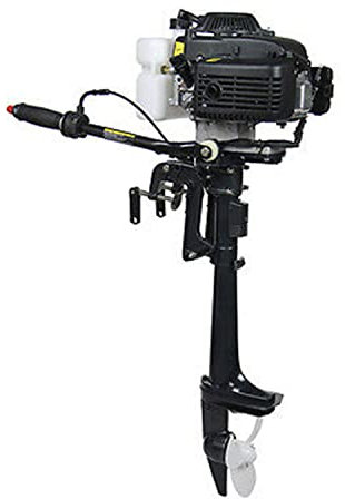 awolsrgiop 4-Takt 4 PS Aussenborder, Außenborder Outboard Bootsmotor Außenborder Aussenborder Außenbordmotor Aussenbordmotor, Außenbordermotoren für Boote CDI Zündsystem Manueller Start