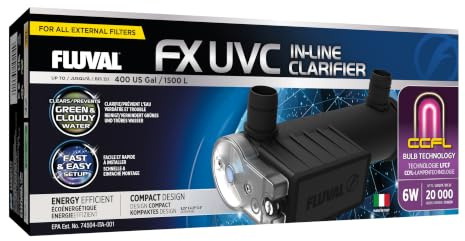 Fluval FX UVC Clarificateur en ligne