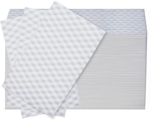 Magic Cleaning Sponge Eraser Sheets,50 Count Convex Point Melamine Sponge, Thickened, Long Lasting, Disposable Cleaner Pads Eraser Wipes for Kitchen Shoe Furniture Bathroom Hard-to-Reach Places