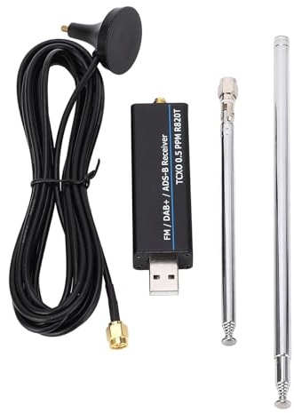 RTL-SDR-Empfänger mit Direktabtastung, 0,5 PPM TCXO für Software Defined Radio Kit, Frequenzscanner für Amateurfunk