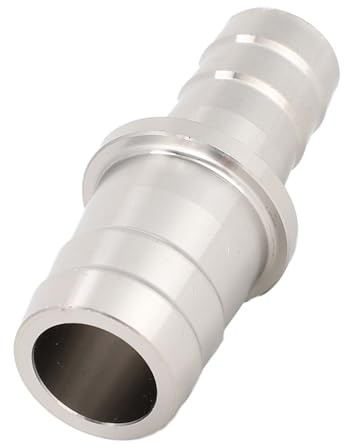 Aquarium-Schlauchadapter, Edelstahl-Aquarium-Wasserrohr-Adapter-Konverter, Aquarium-Schlauch, Rohrverbinder, Schlauchverbindungsstücke (12 bis 16 mm Reduzierstück aus Edelstahl)