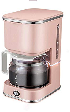 XFZJCHAP Coffee Maker Machines Office Home Fully Automatic Grinding Bean-to-Cup Coffee Machine Espresso Machine (Pink) The New
