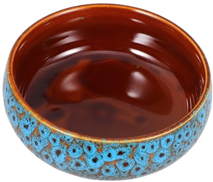 CAXUSD Keramik Pflanzgefäß ohne Abflussloch für Wasserpflanzen mit Vielseitiger Platzierung Vintage Stil und Geeignet für Sukkulenten und Pothos Arbeitsplatten Innen