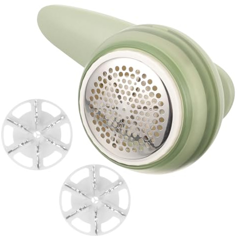 minkissy Quitapelusas Eléctrico Recargable Usb Para Ropa Removedor Pelusa Con Cuchillas Seguras Para Suéter Jersey y Tejidos Fácil Manejo Ergonómico Para Uso Diario