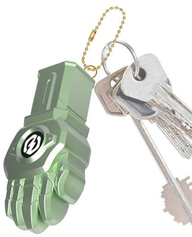 Generisch Articoli per scherzi – Portachiavi con suono divertente,Giocattolo interattivo portatile divertente per bambini, feste per adulti, eventi festivi, intrattenimento creativo, verde, Siehe