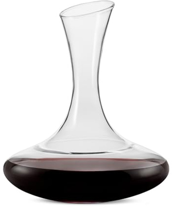 KROSNO | Carafe à vin rouge | Capacité 1500 ml | Collection Servo Line | Verre Crystalline sans plomb | Fabriqué à la main | Carafe classique | Bord renforcé | Lavage à la main recommandé