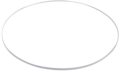 Plaque circulaire en acrylique transparent, Plaque ronde en acrylique, diamètre 15 cm, épaisseur 1-10 mm(Thickness:5mm)