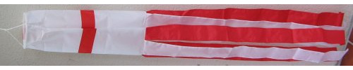 Wind Sock England St George Cross Flag Design 1.5m Long