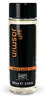 HOT Massageoil jasmin, erotisches Partnermassageöl für ein angenehmes Hautgefühl mit angenehme Duft der Jasminblüten.