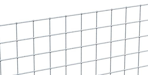 Alberts 614461 Schweißgitter | verschiedene Höhen - wahlweise in verschiedenen Farben | verzinkt | Maschen 12,7 x 12,7 mm | Höhe 50 cm | Länge 5 m