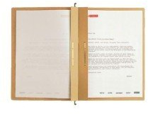 Leitz H„ngehefter ALPHA© Zweifalz, kfm. und Amtsheftung, Natronkarton, naturbraun