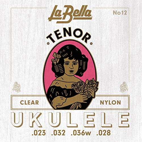 CUERDAS UKELELE - La Bella (12) Tenor (Juego Completo)
