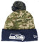 New Era Seattle Seahawks NFL Digi Camo Beanie - One-Size