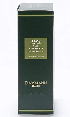 Thé vert Nuit à Versailles - 24 sachets cristal - Dammann Frères