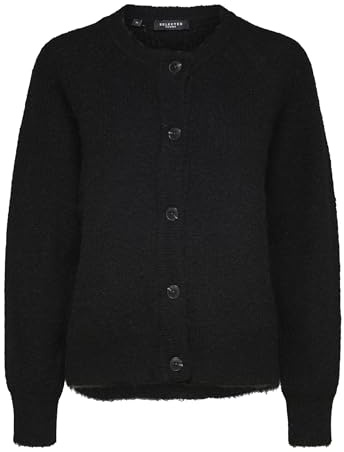 SELECTED FEMME Female Strickjacke Wollmix