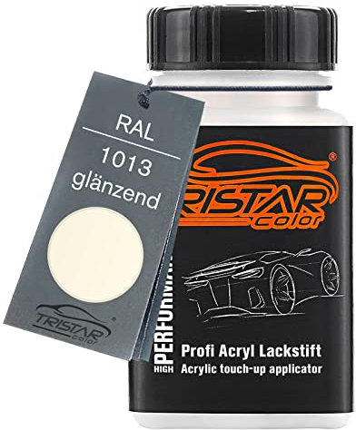 TRISTARcolor RAL 1013 Perlweiss glänzend Lackstift 50 ml schnelltrocknend