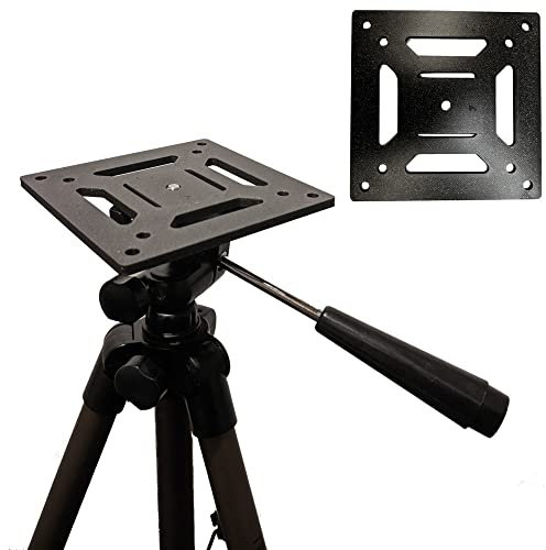 TronicXL Trípode de 105 cm + placa adaptadora mini para proyectores, altavoces, cajas de faros, foco de luz, soporte de montaje en columna