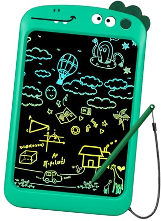Fogray Kids Toys LCD Drawing Tablet Pad for Kids Toddler Toys for 3+ 4 5 6 7 Year Old Boys and Girls Gifts, Doodle Writing Tablet Dinosaur Toy Age 2-8 (10.5 Rabbit Board)