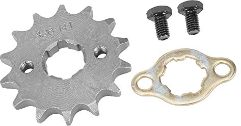 A ABSOPRO 428 Chain 14T 20mm Motorcycle Front Engine Sprocket for ATV UTV