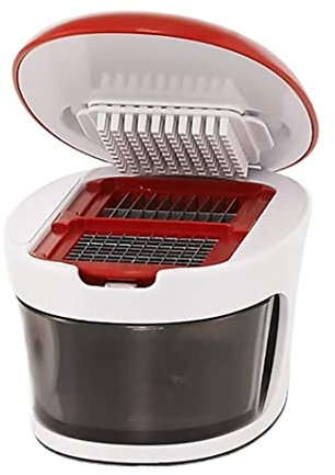 JGATW Prensa Ajos Prensa De Ajo Multiusos Contenedor De Almacenamiento para Picadora De Ajo Y Verduras Fácil De Limpiar Machacador de Ajos