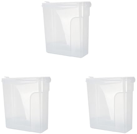 Janasiba 3 x 4 l, versiegelter Behälter, wasserdicht, für 3D-Drucker, PLA, für Ofen, Trockner, Abdichtung, Aufbewahrungsbox